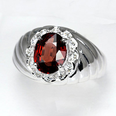 Bandringe runde Edelsteinringe rote Brautjungfernringe Mosambik Granat 925 Sterling Silber Ringe für Frauen Lünette Set handgefertigte Ringe 